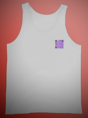 Débardeur pour homme - QRCode imprimé face